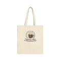 Canvas Tote Bag — "Fueled by Coffee & Clinical Reasoning" Medical Student Coffee Tote