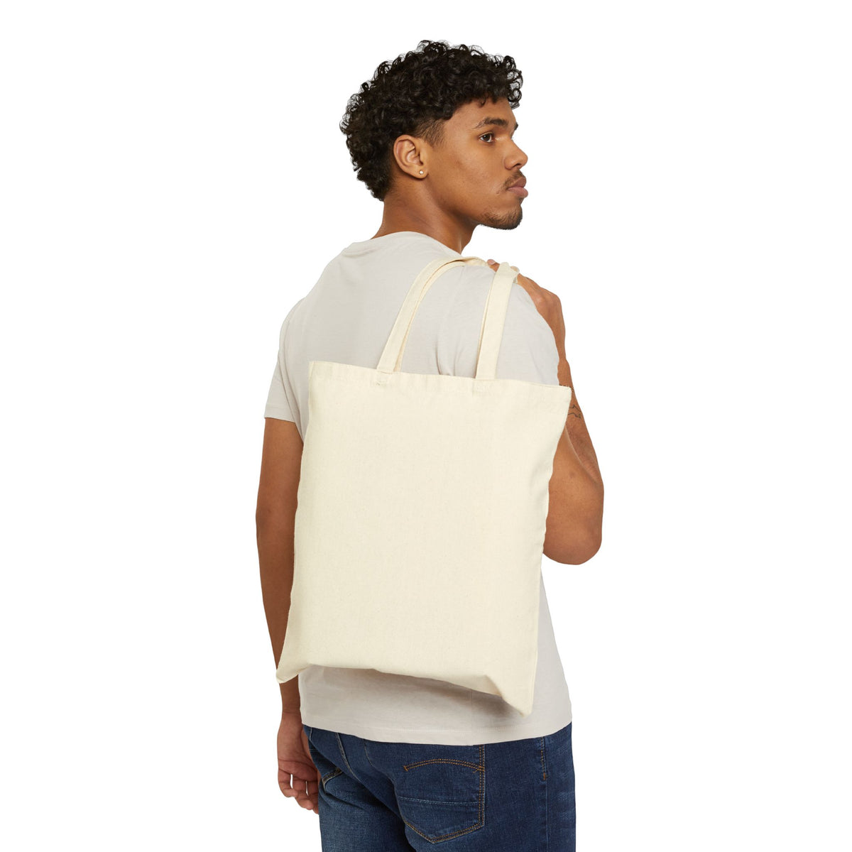 Canvas Tote Bag — "Fueled by Coffee & Clinical Reasoning" Medical Student Coffee Tote