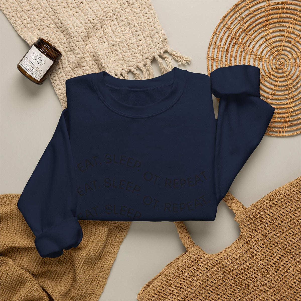 Eat. Sleep. OTP Repeat. Crewneck Sweatshirt