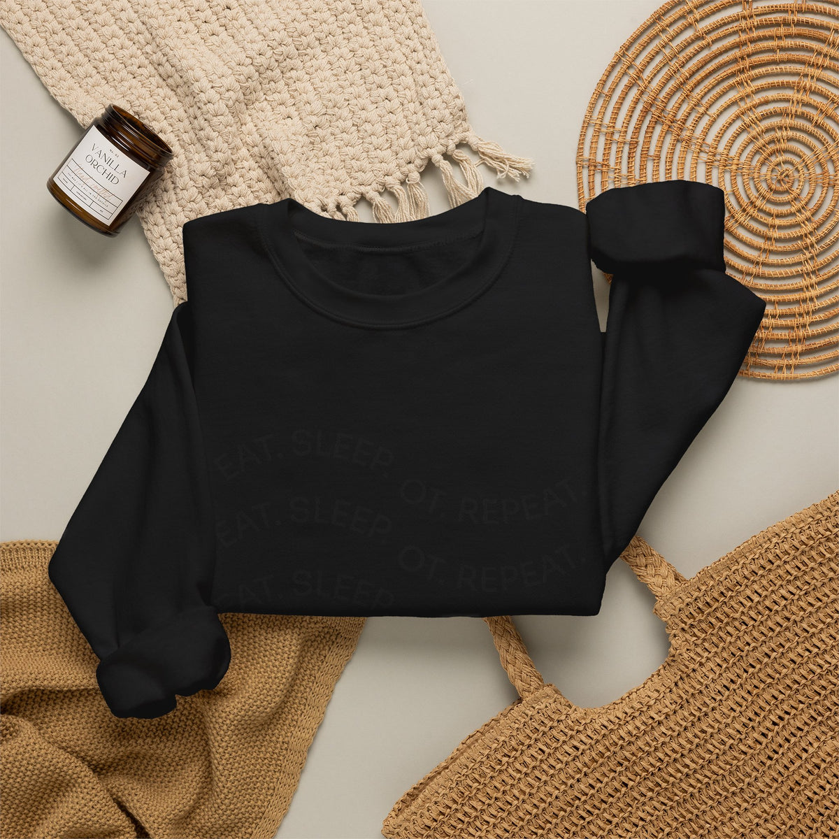 Eat. Sleep. OTP Repeat. Crewneck Sweatshirt