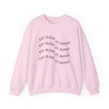 Crewneck Sweatshirt — "Eat. Sleep. OT. Repeat." Minimalist Comfort Tee