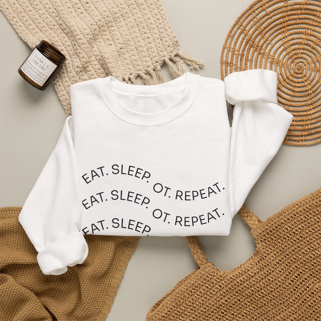 Eat. Sleep. OTP Repeat. Crewneck Sweatshirt