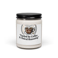 Soy Candle — "Fueled by Coffee & Clinical Reasoning" (9oz)